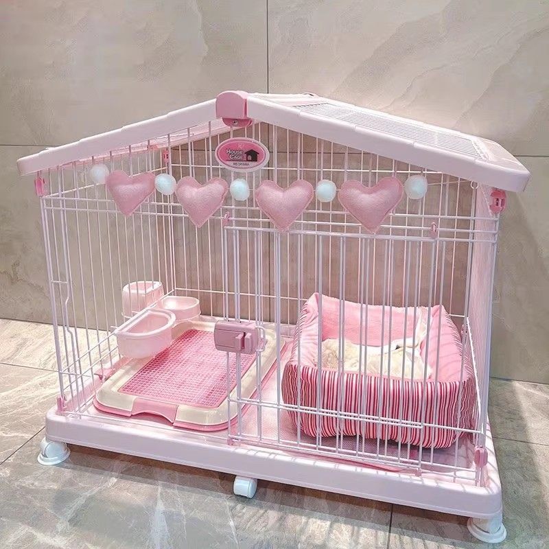 爱丽丝狗笼子小型犬专用爱丽思宠物狗笼子带轮子室内围栏狗狗别墅