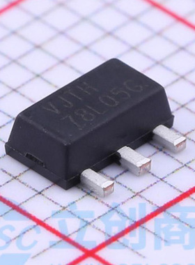 全新原装友顺UTC 78L05G-AB3-R线性稳压器IC芯片 78L05G贴片SOT89