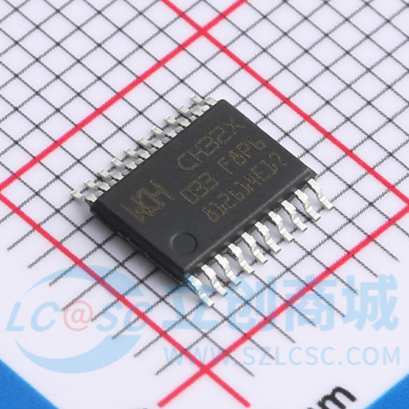 CH32X033F8P6 贴片TSSOP20工业级USB PD微控制器WCH原装正品