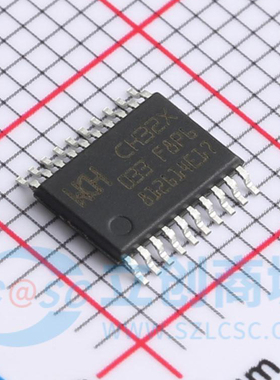 CH32X033F8P6 贴片TSSOP20工业级USB PD微控制器WCH原装正品