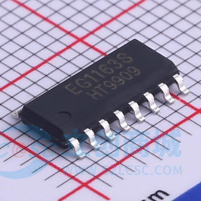 全新原装 EG1163S 屹晶微高压大电流降压型开关电源ic SOP-16贴片