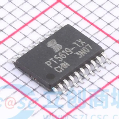 原装普诚 PT5619 PT5619-TX TSSOP-20 贴片驱动芯片 现货供应
