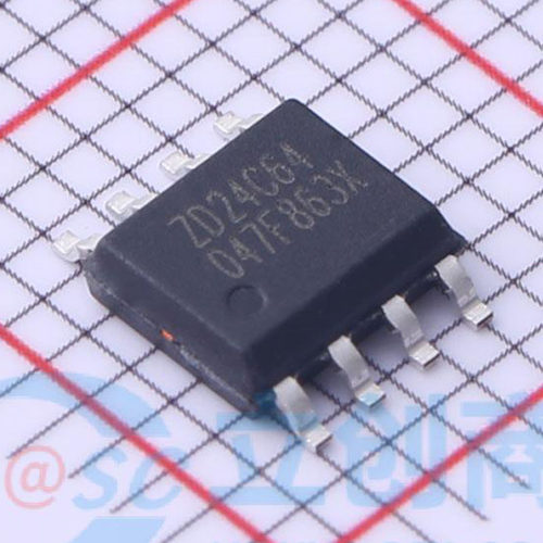 原装正品 ZD24C64A-SSGMB SOP-8 存储器芯片 Zetta(澜智) - 封面