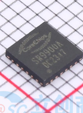 原装正品 SR9900A 封装QFN-24 USB2.0 100M以太网控制器芯片IC