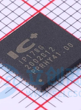 全新原装 IP178G QFN-68-EP(8x8) 以太网收发器芯片