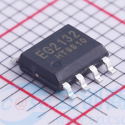 原装正品 EG2132 SOP-8 大功率MOS管驱动 300V电流1.5A兼容LM5109