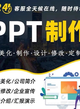 新店开业，巨优惠ppt制作代做设计定制美化企业宣传工作汇报课件