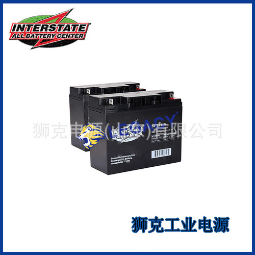 美国interstate蓄电池SLA1116仪器12V18AH应急船舶通信设备