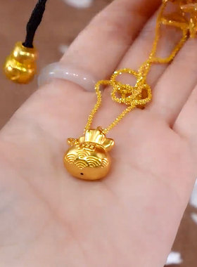 2024年新款满天星钱袋项链时尚女
