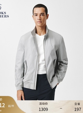Brooks Brothers/布克兄弟男士秋冬款美式休闲哈灵顿夹克