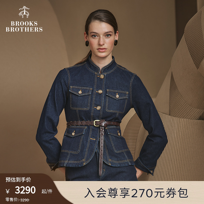 布克兄弟25女士牛仔外套