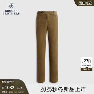 25早秋新品 Brooks Brothers 布克兄弟男士 燈芯絨純色復古長褲