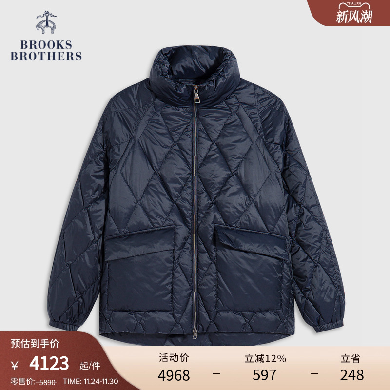 布克兄弟24女士鹅绒质感羽绒服