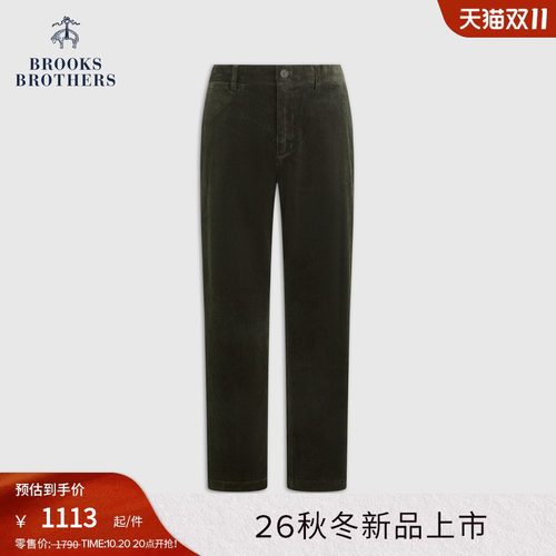 男士灯芯绒简约直筒休闲裤长裤
