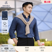 Brothers Brooks 布克兄弟男士 春夏款 衬衫 法兰绒休闲长袖 100%棉
