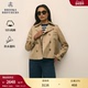 纯棉短款 双排扣风衣 Brothers 布克兄弟女士秋冬新款 防水 Brooks