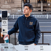 Brothers 连帽美式 布克兄弟男士 款 logo卫衣外套 春夏季 Brooks