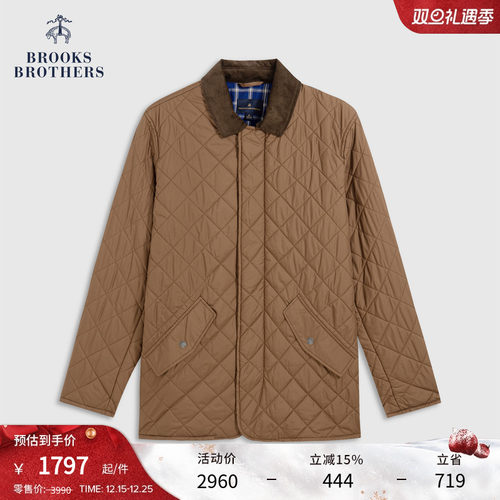 布克兄弟25男士复古棉服