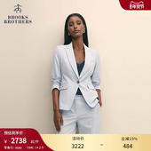 Brooks 外套 绵羊毛单粒扣西装 Brothers 布克兄弟女士秋冬新款