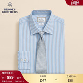 衬衫 Brooks 春夏新款 奢华面料条纹正装 Brothers 布克兄弟男士