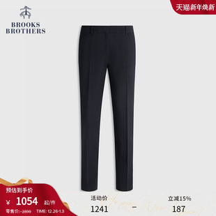 羊毛纯色垂坠简约休闲裤 布克兄弟女士春夏新款 Brothers Brooks