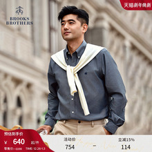 [100%棉]Brooks Brothers/布克兄弟男士25秋冬新款纽扣领长袖衬衫