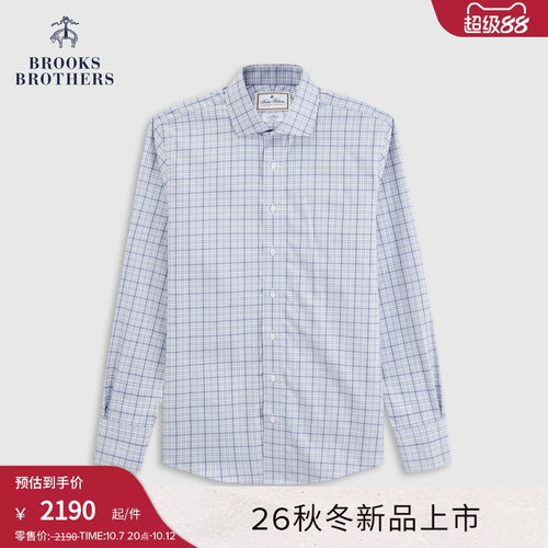 布克兄弟男士长袖正装衬衫