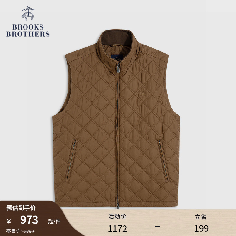 布克兄弟男士保暖马甲