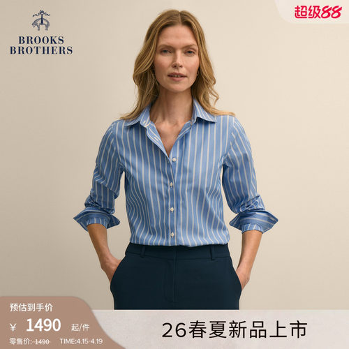 布克兄弟26女士supima棉衬衫