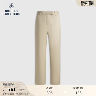 简约直筒显瘦休闲通勤长裤 Brooks 款 布克兄弟女士春夏季 Brothers