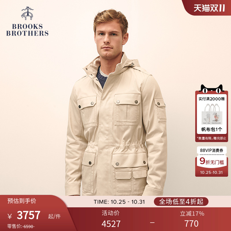 布克兄弟25巴恩风风衣外套