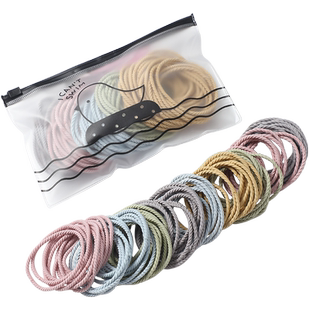 2025年新款头绳女扎马尾皮套发圈简约气质基础发绳韩国扎头细皮筋