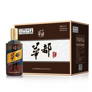 华都珍品酱香型白酒 53度500ml 整箱装6瓶 北京特产 北京酱酒