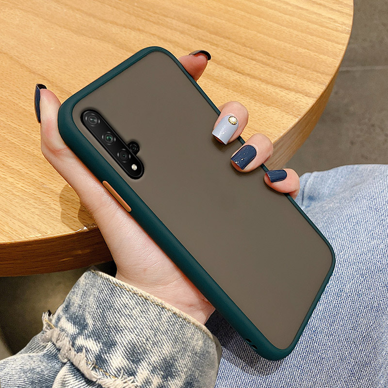 简约华为全包防摔时尚风磨砂硬壳