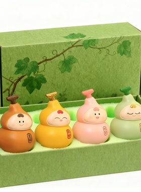 新中式葫芦树脂摆件乔迁礼盒