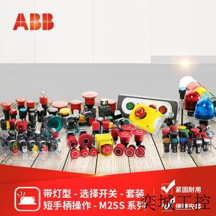 20;10090043 42Y M2SS二位置选择开关套装 带灯M2SS1