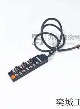 二手lumberg M8传感器分线盒ASBM6/LED 3