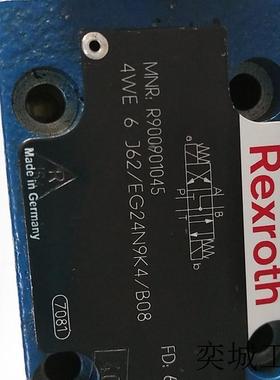 A032*全新无包装力士乐 4WE 6 J62/EG24N9K4/B08 R900901045