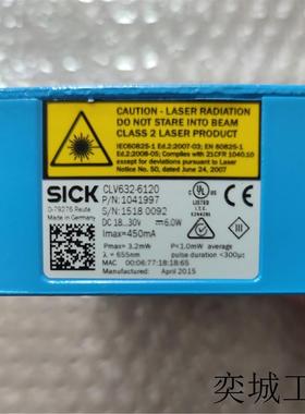 原装拆机 西克 CLV632-6120 1041997成色新 实物拍摄 现货