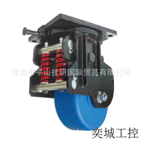 万向带减震1000-3000kg脚轮MCVB-spg-250×100