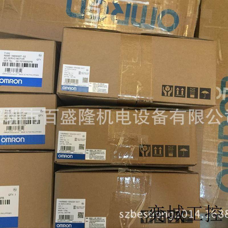 OMRON原装全新伺服电机R88M-K20030T-S2-Z