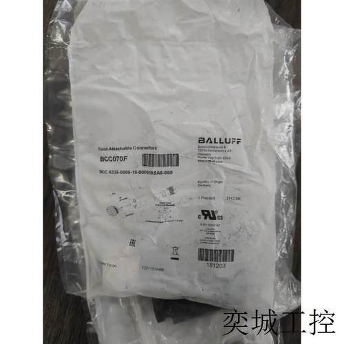 全新原装  BCC070F BCC A335-0000-10-000-61X5A5-000现货