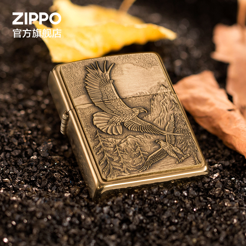 Zippo打火機旗艦店高山鷹送男友