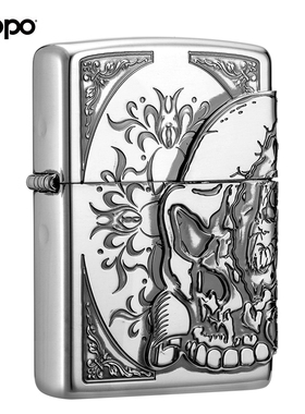 打火机zippo正版正品信仰三面徽章zippo打火机旗舰店ZBT-3-71a