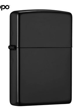 Zippo官方旗舰店之宝正品PVD浸染黑炫煤油打火机送男友生日礼物
