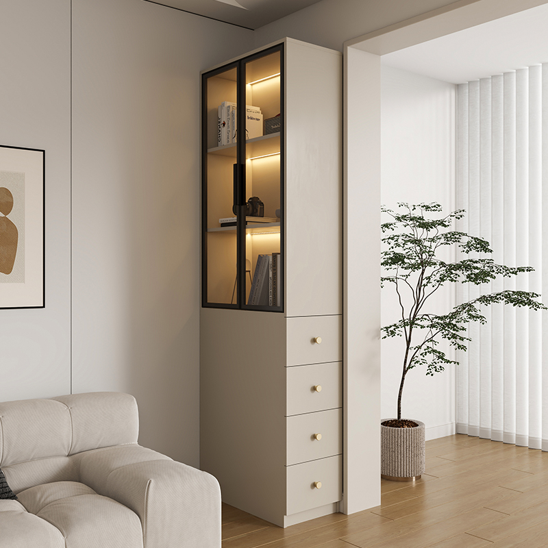 角落夹缝柜不占地方的书架