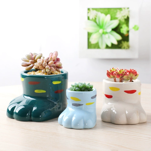 Креативный милый большой цветочный горшок, мультяшный комплект