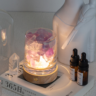 无火香薰生日礼物摆件礼盒扩香石精油室内卧室女生淡香男生小夜灯