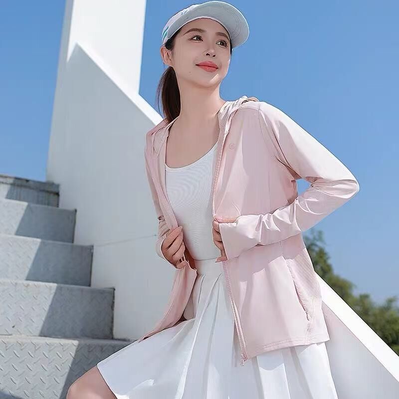 2026夏季防晒新款冰丝防晒衣户外活动女款运动外套防风宽松皮肤衣