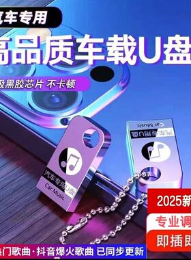 2025新款车载音乐U盘即插即用品质车载U盘抖音流行经典劲爆DJ怀旧